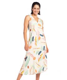VESTIDO MIDI PALETA