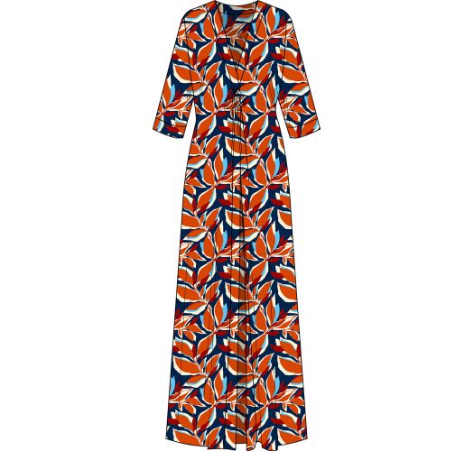 LEAVES LONG DRESS