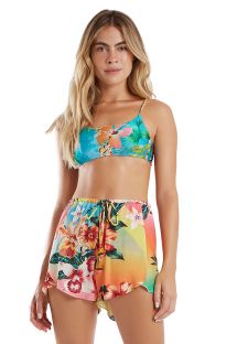 Top 86+ imagen shorts ropa de playa para mujer