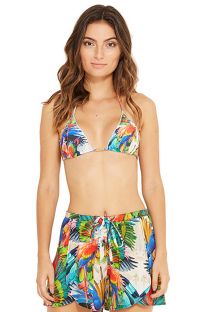 Beach shorts in tropical print - TULIPA ESPLENDOR