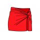 ROUGE SKIRT-KNOT