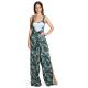 Beach pants with printed foliage - ENVELOPE FOLHAGENS