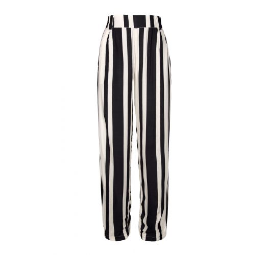 striped beach trousers