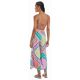 Multicolor bandana print beach pants - ELLE BANDANA PANTACOURT