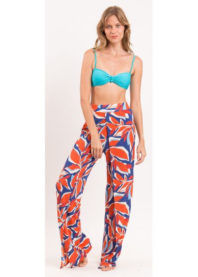 LEAVES WIDE PANTS