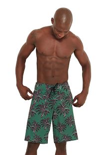 Costume da uomo verde stampa foglie di palme - MAXI COQUI