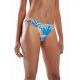 Tropical blue fixed string bikini bottom - BOTTOM BIKINI JOY RECANTO