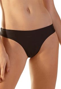 Black skimpy Brazilian bikini bottom - BOTTOM CHERRY PRETO