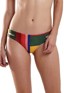 Colorful print fixed bikini bottom - BOTTOM NORUEGA MAMBO