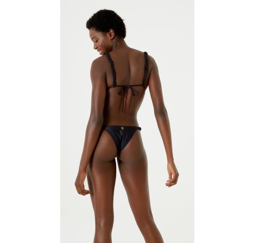 BOTTOM ZUMA LISO PRETO