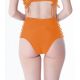 BOTTOM TIRAS CRUZADAS NEON LARANJA