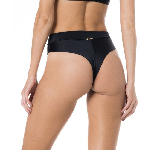 BOTTOM CORRENTE LISO PRETO