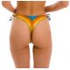 Slip bikini doppia allacciatura sui fianchi, a righe colorate - BOTTOM ARTSY FIO-TIE
