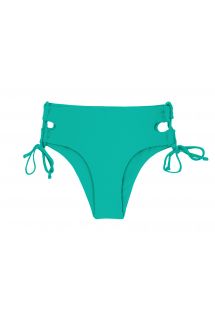 Groene strik bikinibroek met brede zijkanten- BOTTOM BAHAMAS RETO