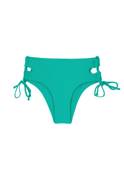 Green Larger Side Brazilian Bikini - Bottom Bahamas Reto - Rio de