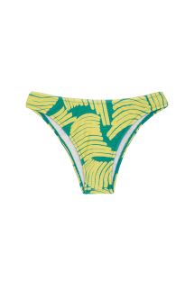 Bikini fisso con stampa banana verde - BOTTOM BANANA YELLOW BANDEAU