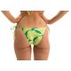 slip verde/giallo con lacci - BOTTOM BANANA YELLOW INVISIBLE