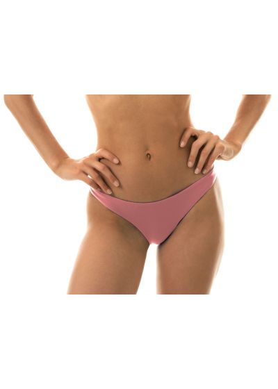 Iridescent pink high-leg bikini bottom - BOTTOM CALLAS BANDEAU