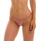Nude rose cheeky Brazilian bikini bottom with slim sides - BOTTOM CALLAS CHEEKY-FIXA