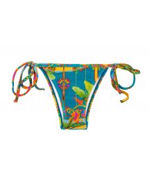 BBS X RIO DE SOL - Colorful printed Brazilian bikini bottom - BOTTOM COCOS TRI