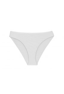 Slip bikini fisso bianco a costine - BOTTOM COTELE-BRANCO COMFY
