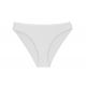 Białe teksturowane figo do bikini - BOTTOM COTELE-BRANCO COMFY