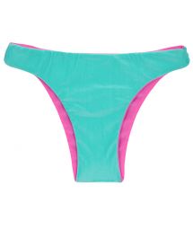 Reversible bikini bottom blue / pink - BOTTOM DUO PINK BLUE