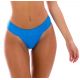 Wide waist textured blue bikini bottom - BOTTOM EDEN-ENSEADA RIO-COS