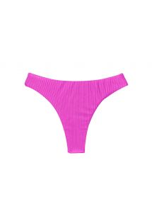 Getextureerd magenta roze stringbroekje - BOTTOM EDEN-PINK FIO