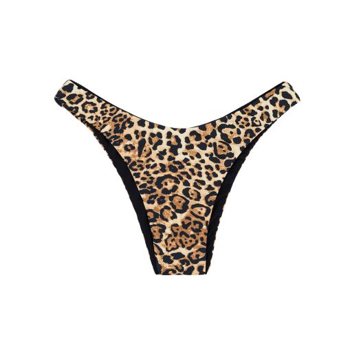 DENIER jewelled leopard print Brazilian cut bikini set