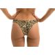 Leopard print high-leg Brazilian bikini bottom - BOTTOM LEOPARDO BANDEAU
