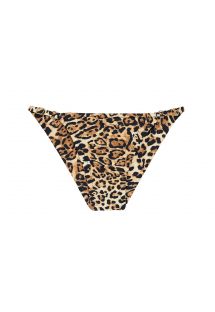 Regulowane figi do bikini typu scrunch - leopard - BOTTOM LEOPARDO INV COMFORT