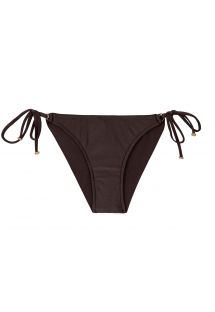 Accessorized iridescent brown bikini bottom - BOTTOM METEORITE INV COMFORT