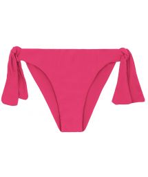 Pink fuchsia side-tie bikini bottom - BOTTOM OLINDA BABADO