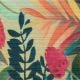 トロピカルの花柄入り固定ブラジリアンビキニボトム - BOTTOM PARADISE CALIFORNIA