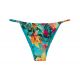 Tropical floral adjustable Brazilian bikini bottom - BOTTOM PARADISE IBIZA-FIXA