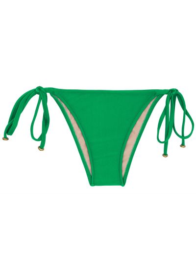 Green side-tie bikini bottom - BOTTOM PETER PAN LACINHO