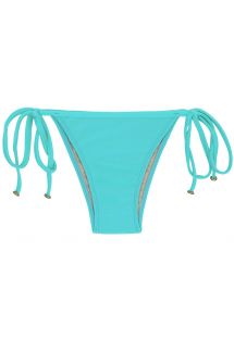 Turquoise side-tie bikini bottom - BOTTOM PISCINA TRI