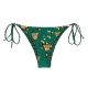 Green leopard print Brazilian bikini bottom - BOTTOM ROAR-GREEN IBIZA