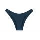 Iridescent navy blue high-leg bikini bottom - BOTTOM SHARK BANDEAU