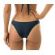 Iridescent navy blue high-leg bikini bottom - BOTTOM SHARK BANDEAU