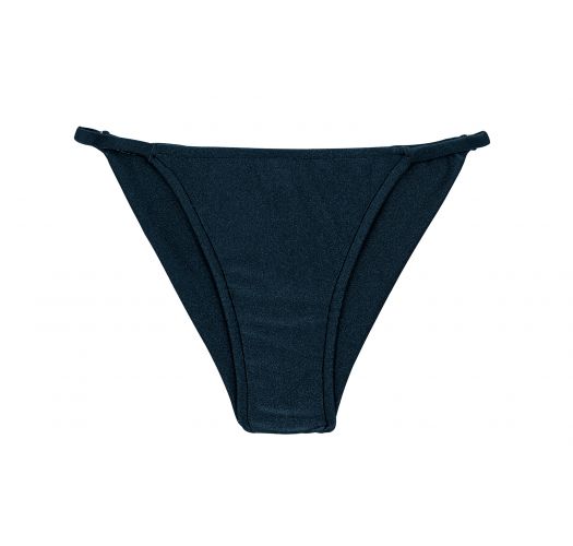 Nachtblau schimmernde Cheeky-Bikinihose, schmale Seiten - BOTTOM SHARK CHEEKY-FIXA