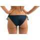 Accessorized iridescent navy bikini bottom - BOTTOM SHARK INV COMFORT