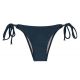 Iridescent navy side-tie bikini bottom - BOTTOM SHARK INVISIBLE