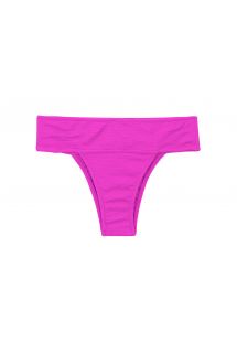Slip bikini fisso girovita alto rosa magenta -  BOTTOM ST-TROPEZ-PINK RIO-COS