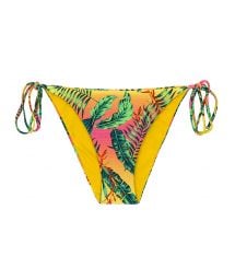 Colorful tropical side-tie bikini bottom - BOTTOM SUN-SATION IBIZA-COMFY