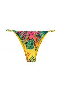 Kolorowe tropikalne figi do bikini z regulacją - BOTTOM SUN-SATION IBIZA-FIXA