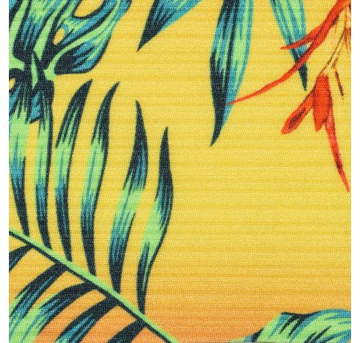 Brazilian Bikinihose verstellbar, Tropenprint - BOTTOM SUN-SATION IBIZA-FIXA