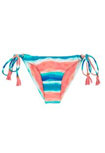 Braguita de bikini azul y coral - BOTTOM UPBEAT INV COMFORT