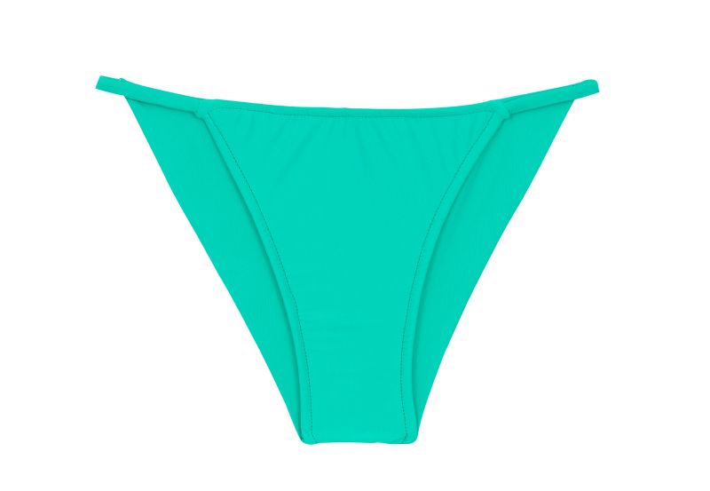 Water green cheeky Brazilian bikini bottom with thin sides - BOTTOM UV-ATLANTIS CHEEKY-FIXA